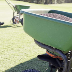 Fertiliser in Spreader
